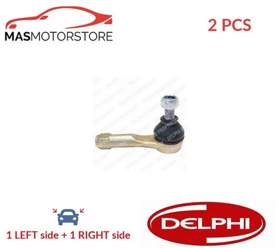 TRACK ROD END RACK END PAIR DELPHI TA1899 2PCS I NEW OE REPLACEMENT - Image 1 of 4