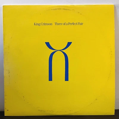 KING CRIMSON - Three Of A Perfect Pair (1984) - 12" Vinyl Record LP - EX - Image 1 of 3