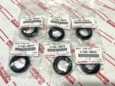 *NEW 6 LEXUS RX300 SPARK PLUG TUBE SEAL ES300/330 GS350 LS400 SC400 RX330 GX460 - Image 1 of 4