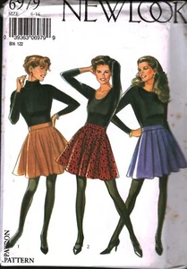 6979 Vintage New Look Sewing Pattern Misses Set of Skirts UNCUT 1990s Sew Casual - Picture 1 of 2
