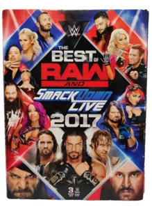 WWE The Best Of Raw And Smackdown Live 2017 DVD 3 Disc Set - Picture 1 of 3