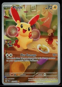 Pokemon Paradox Rift Plusle 193/182 Illustration Rare Full Art SV Holo - Bild 1 von 2