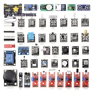 Kit de inicio de módulos de sensor 45 en 1 para Arduino Upgrade 37 en 1 Kit de sensor - Imagen 1 de 6