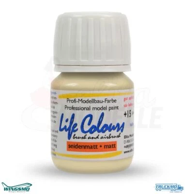 ELITA MODELLE Elita Farben Life Colours RAL 1014 Elfenbein 15ml seidenmatt