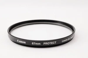 MINT Canon 67mm Protect Filter Camera Lens Filter Japan - Picture 1 of 10