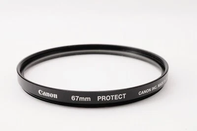 MINT Canon 67mm Protect Filter Camera Lens Filter Japan - Image 1 of 4