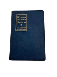 The Bible Readers Encyclopaedia and Concordance 1962 Color Photos Holy Land - Picture 1 of 7