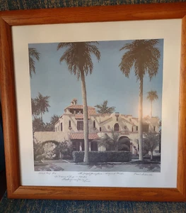 Carol Sadowski Artista Prueba 5/25 Joseph Young House Hollywood Florida Firmado '87 - Imagen 1 de 8