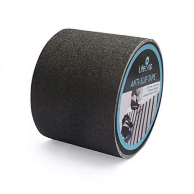 LIFEGRIP STAY ON TRACK Lifegrip Anti Slip Traction Tape, 4 Inch x 30 Foot - Assorted Sizes , Colors
