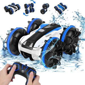Amphibious Remote Control Car for Boys 8-12, Racing RC Cars 2.4GHz High-Speed RC - Picture 1 of 6
