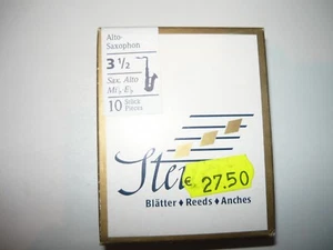 G&S Blättchen für Altsaxophon Stärke 3,5 10 Stück neu - Bild 1 von 1