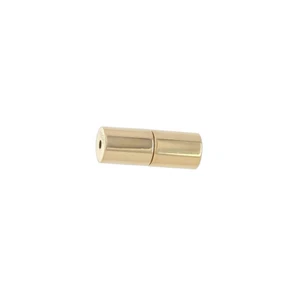 Vergoldete Sterling Silber Röhre Schraubverschluss für Halskette Armband #99900 - Bild 1 von 3