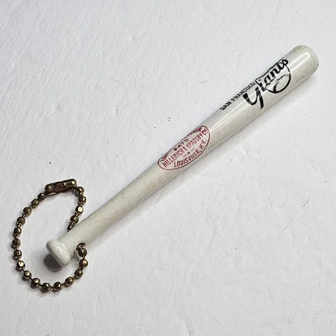 Vintage 5" San Francisco Giants Louisville Slugger Bat Keychain Cover