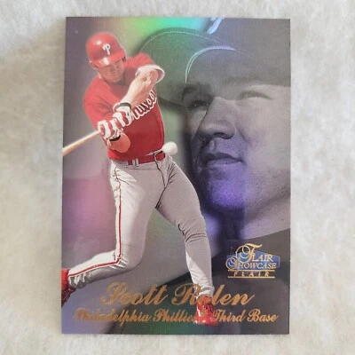 1998 Flair Showcase Scott Rolen Showtime Card  - Image 1 of 4