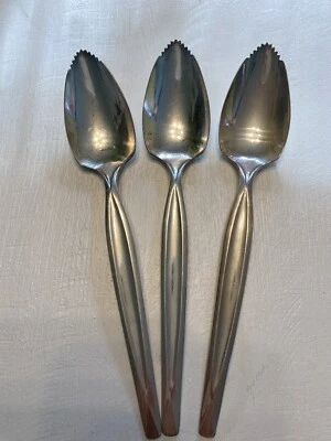 Ложки для грейпфрута посеребренные Three William Rogers Mftg Co. - Изображение 1 из 4