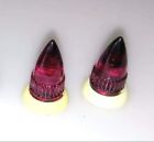 1/8 Scale 59 Caddy Taillights In Pontiac Bases Monogram Revell Hot Rat Rod 1/8Th