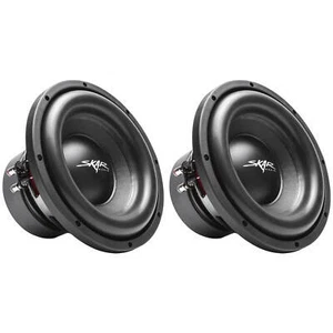 (2) NEU Skar Audio SDR-10 D4 10" 1200 W MAX LEISTUNG DUAL 4 OHM SUBWOOFER - PAAR - Bild 1 von 5