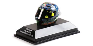 Minichamps 399180076 HELMET AGV VALENTINO ROSSI WINTER TEST SEPANG 2018 1:8 - Picture 1 of 1