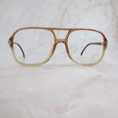 Marco de gafas Luxottica Stanley color topo para hombre marrón borde completo rectangular 140 Foto 1 de 4