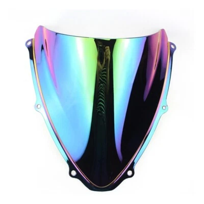 Parabrisas doble burbuja iridio oscuro para Suzuki GSXR600 GSXR750 2006 2007 K6 Foto 1 de 2