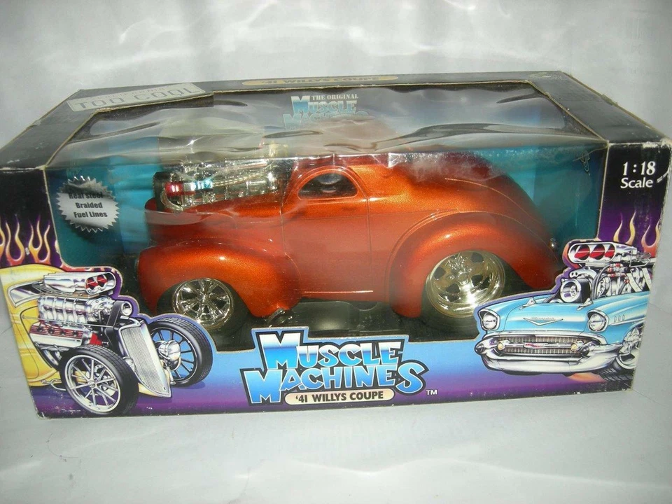 41 Willys Coupe Bronze 1:18 sc. Mus. Mach.. - Image 1 of 1