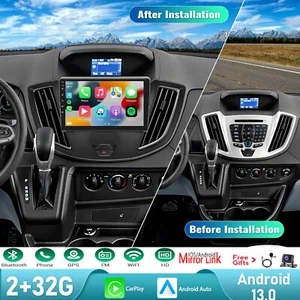 Android 13 Car Radio Stereo GPS Navi For 2013-2019 Ford Transit Tourneo Custom - Picture 1 of 21