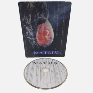 The Matrix Steelbook BestBuy Exclusive Rare OOP Sci Fi Wachowski Keanu HD - Picture 1 of 3