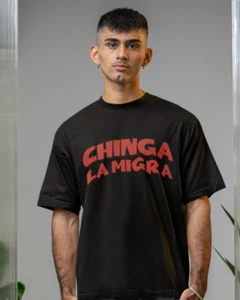 Chinga La Migra Immigration Justice T-shirt | Latino Pride Funny Viral Tees - Picture 1 of 25