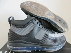 NIKE LEBRON X JE JOHN ELLIOTT ICON QS BLACK-GUM LIGHT BROWN SZ 7.5 [AQ0114-001] - Picture 1 of 5