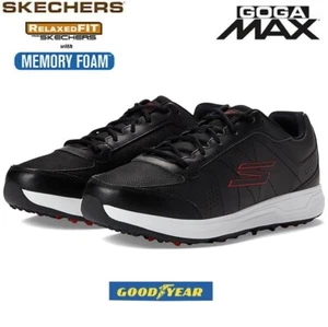 Herren Skechers Go Prime entspannte Passform stachloser Golfschuh Sneaker Goodyear Sohle Gr. - Bild 1 von 8