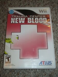 Trauma Center: New Blood (Nintendo Wii, 2007) Complete
