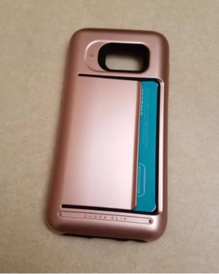 Galaxy S7 / S7 Edge Authentic VRS Design Samsung Clip Credit Card Wallet ID Case - Image 1 of 4