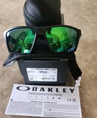 🔥 OAKLEY TARGETLINE MATTE BLACK w/ PRIZM JADE POLARIZED SUNGLASSES OO9397-07 - Изображение 1 из 4