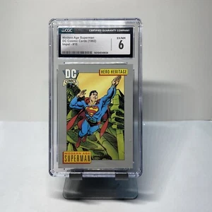1992 D C Comic Cards Impel #18 Moder Age Superman - Picture 1 of 8