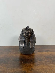 Veronese 2000 Tutankhamun Cold Cast Bronze Bust Detailed - Foto 1 di 4