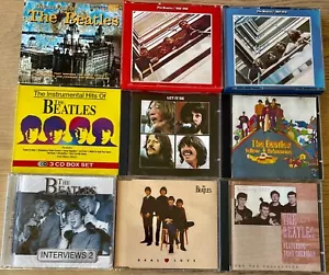 THE BEATLES LOT OF 12 CD ALBUMS & 1 CD EP (1987-2018) APPLE PARLOPHONE ETC - Imagen 1 de 4
