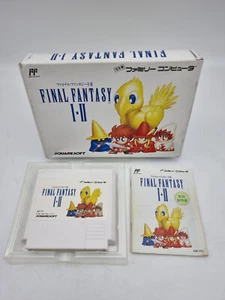FINAL FANTASY I-II FAMICOM JAPAN VERSION USED TESTED  - Picture 1 of 7