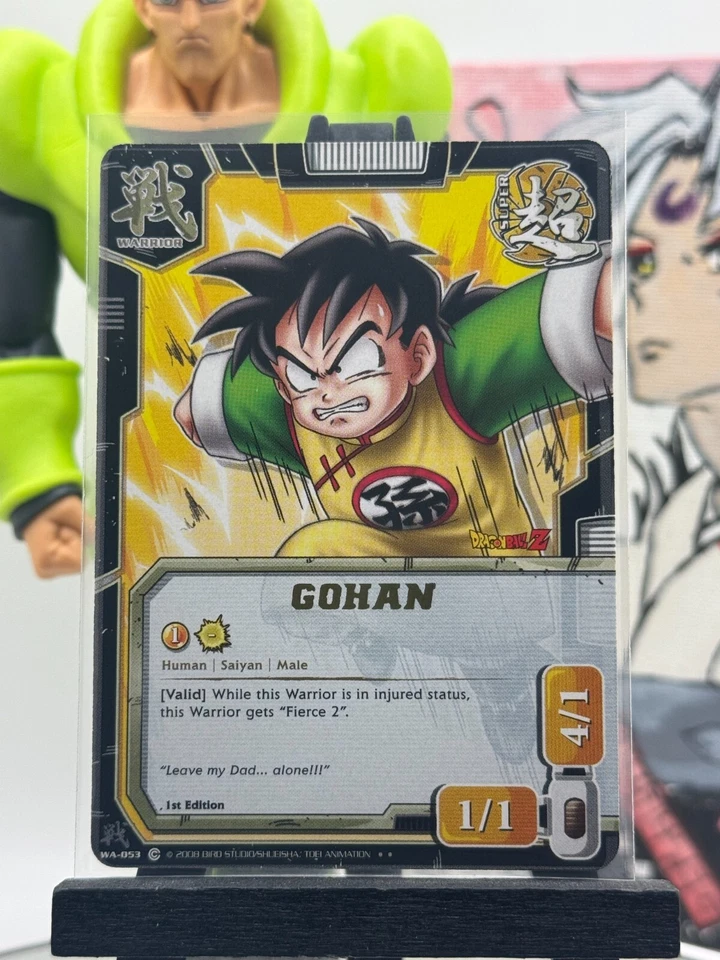 Bandai Dragon Ball Z CCG Gohan WA-053 1st Edition Rare! - Image 1 of 1