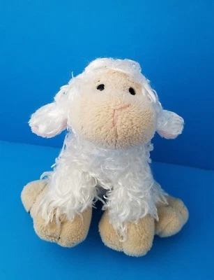 Ganz Webkinz Lamb Sheep Bean Bag Plush HS201 Lil' Kinz - Image 1 of 4