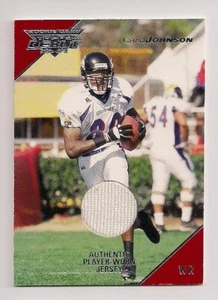 2001 CHAD JOHNSON TOPPS DEBUT ROOKIE JERSEY 171/999 OREGON STATE BEAVERS BENGALS - Picture 1 of 1