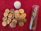 LINCOLN 1970-D One Uncirculated Roll, BU, Choice / Gems, from OBW, in Coin Tub