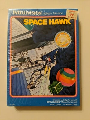 Space Hawk (Intellivision, 1981) New in Shrink-Wrapped, Factory Sealed Box - Image 1 of 2