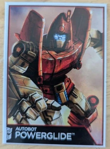 HASBRO TRANSFORMERS COMBINER WARS AUTOBOT POWERGLIDE CARD - Picture 1 of 1