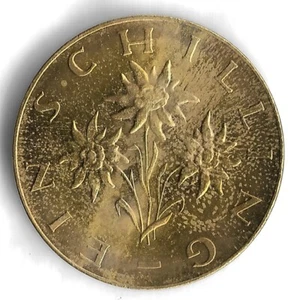 *Proof?* 1964 Austria 1 Schilling World Coin - Mintage 11,709,000 - KM# 2886 - Picture 1 of 2