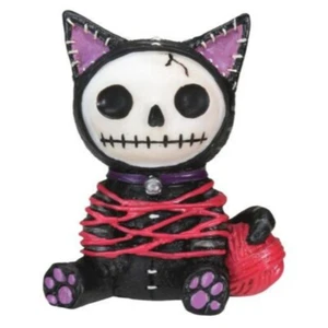 New FURRYBONES Furry Bones Skeleton Skull BLACK CAT Mouse MAO MAO in box ❤️m9 - Picture 1 of 1
