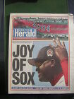 12 avril 2005 Boston Herald journal Opening Day Boston Red Sox Champs numéro