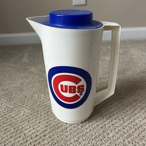 Vintage 1980er MLB Chicago Cubs Pepsi/Arby's Krug mit Deckel Alladinware 2,5 Quart - Bild 1 von 6