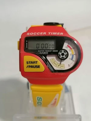 Reloj Casio Vintage Raro Temporizador de Fútbol SCT-20 Ana-Digi Mod. 799  Foto 1 de 4