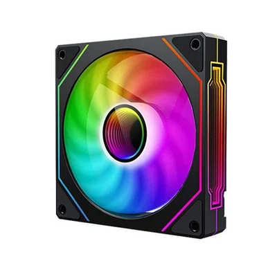 Computergehäuselüfter ARGB-Lüfter 12CM 5V 4Pin PWM Leiser Lüfter 800-1600 U4948 - Bild 1 von 4