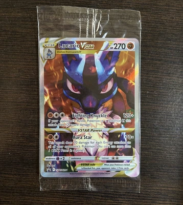 Lucario VSTAR SWSH291 SWSH: Sword & Shield Promo Cards Holo - Image 1 of 2